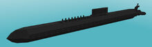 Abyssal Predator, a prop subma