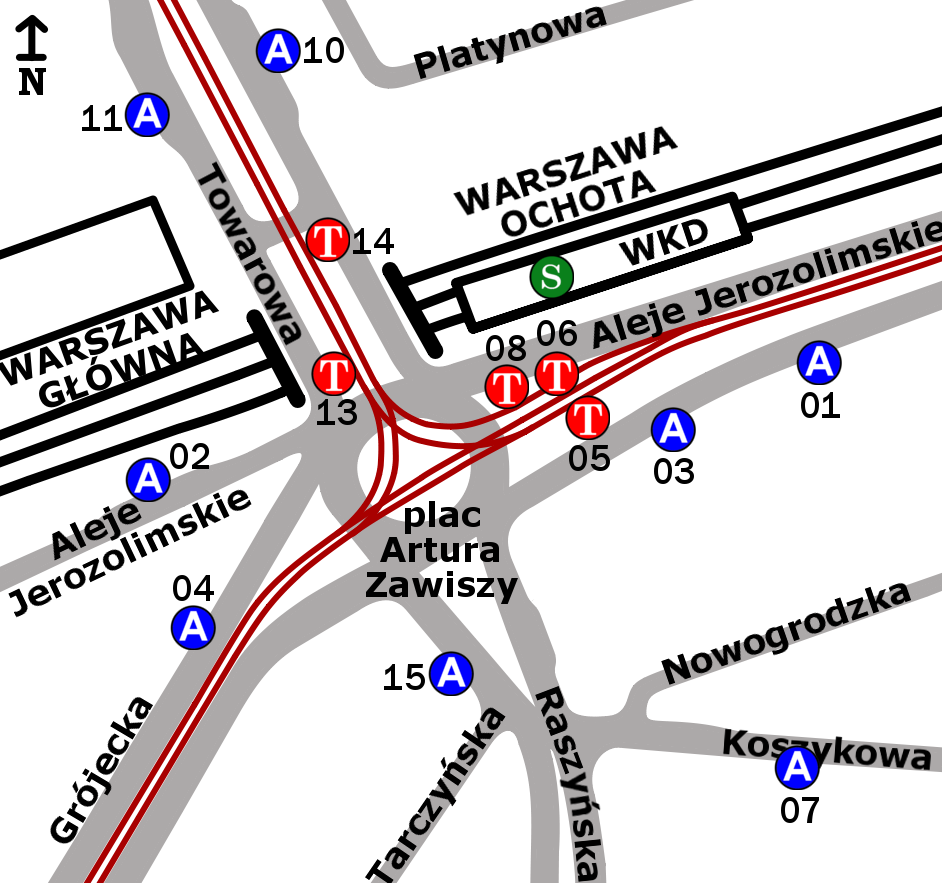 Zespół Przystankowy Plac Zawiszy | Wszystko O Warszawie | FANDOM ...