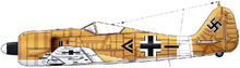 6 Fw190A-4 II-JG2 Tunisia
