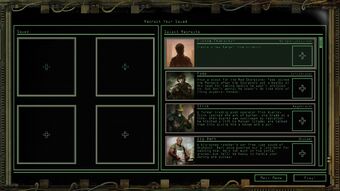 Wasteland 2 Character Creation Wasteland Wiki Fandom