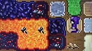 Lava and obsidian