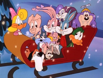 It S A Wonderful Tiny Toons Christmas Special Wb Animated Universe Wiki Fandom it s a wonderful tiny toons christmas