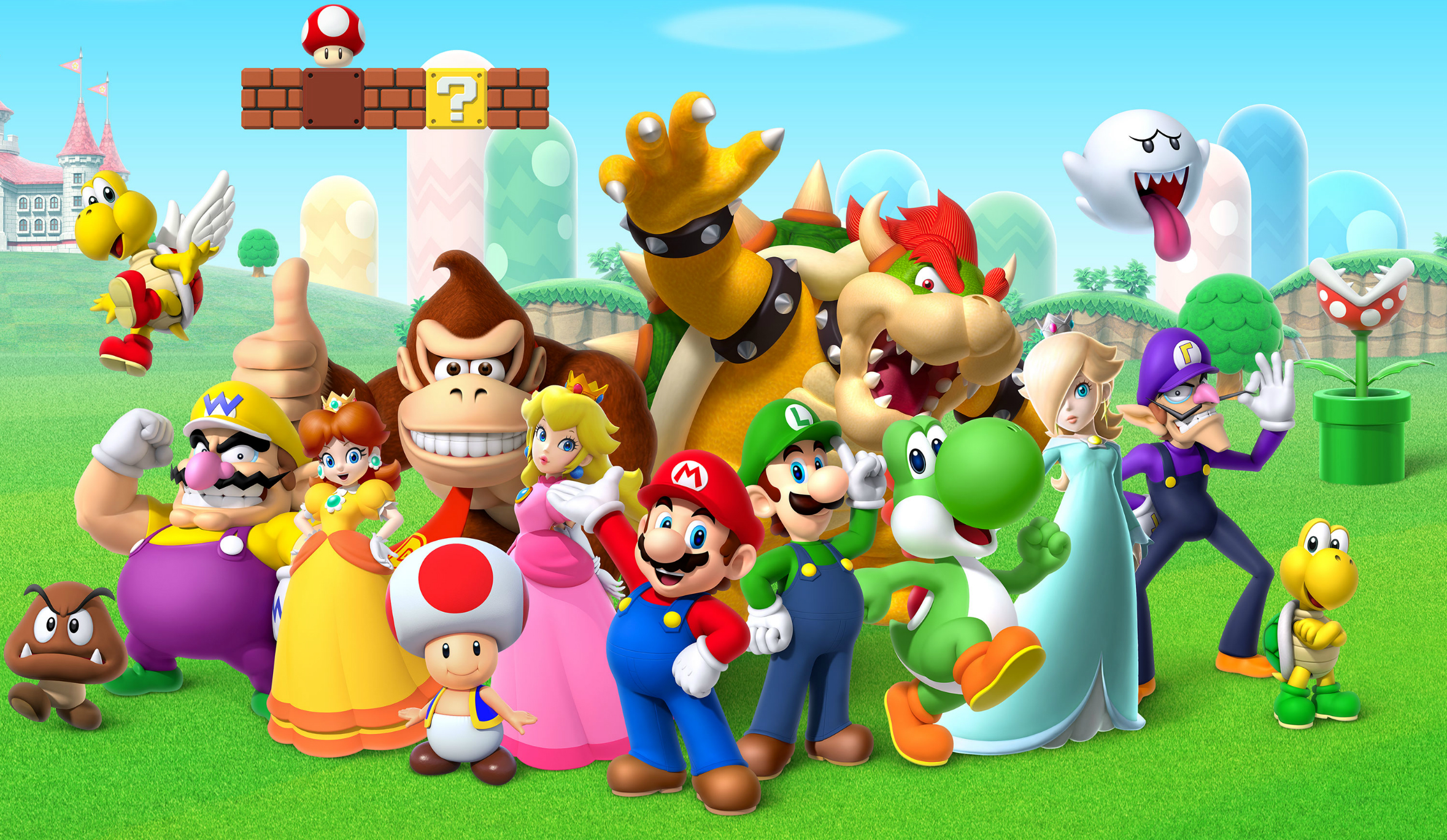 Anime Wallpaper HD: Paper Mario Friends