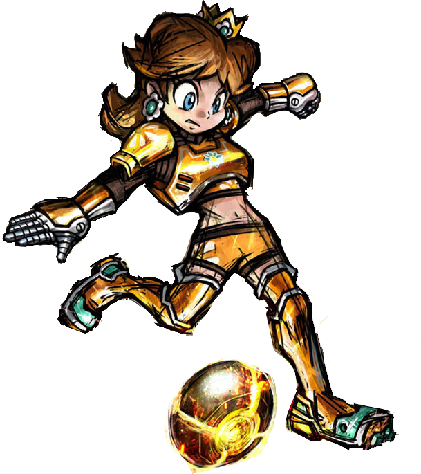 mario strikers charged daisy voice clips