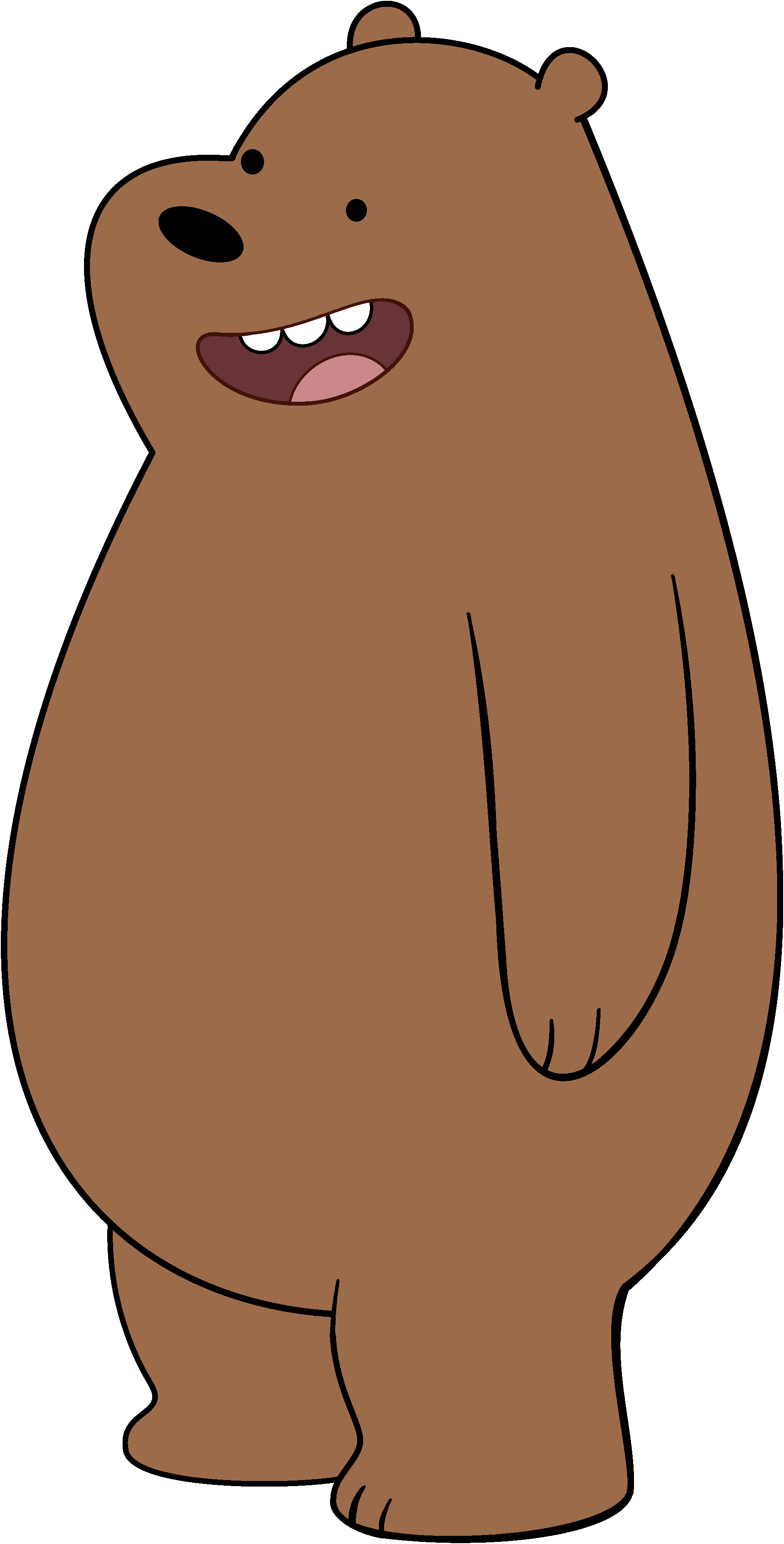 Grizzly Bear from We Bare Bears Minecraft Skin