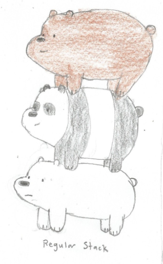 We Bare Bears Stack (Regular Stack)