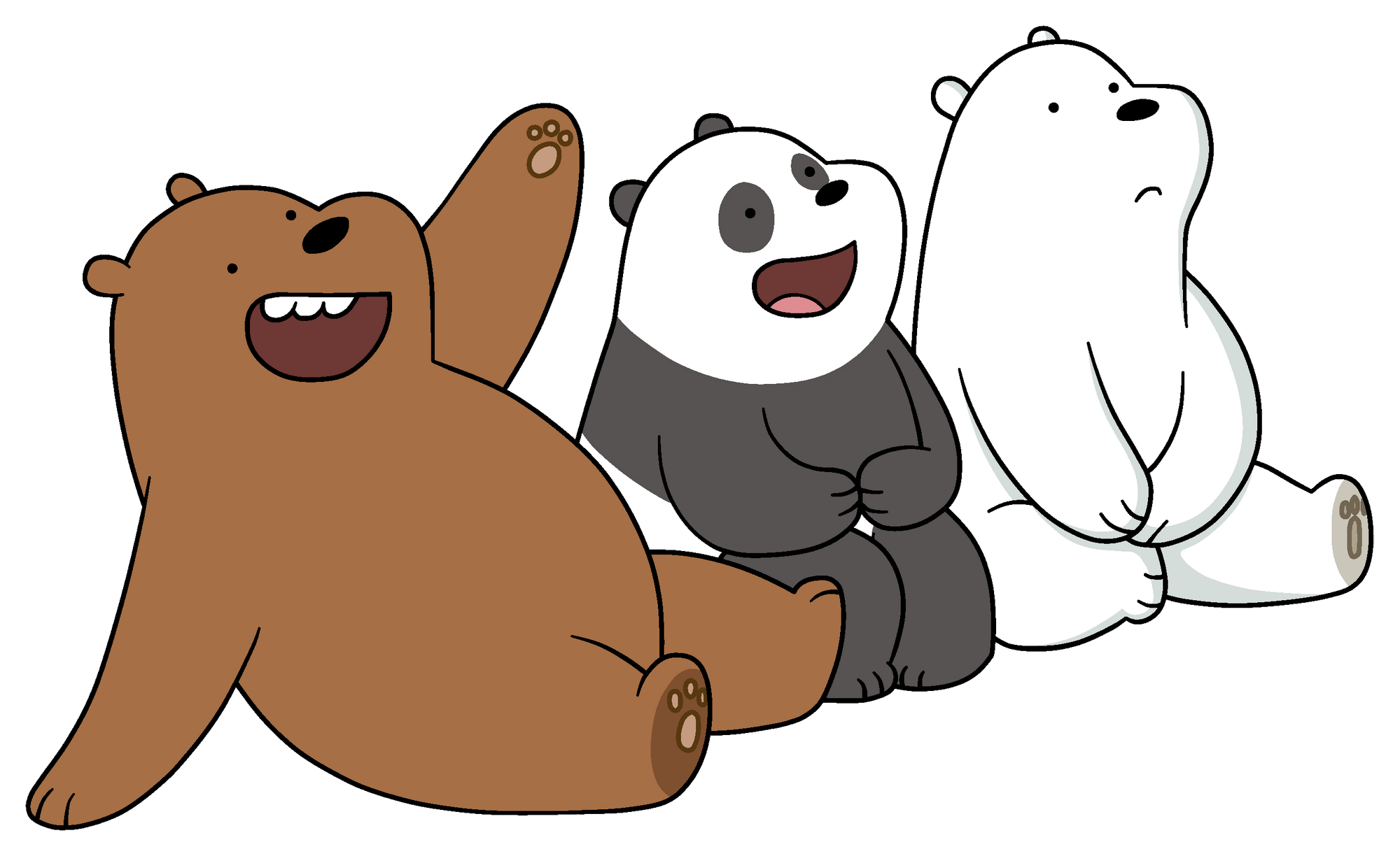 Bare bears. Картун нетворк вся правда о медведях. Три медведя белый Панда и Гризли. Гриз Панда и белый вся правда о медведях.