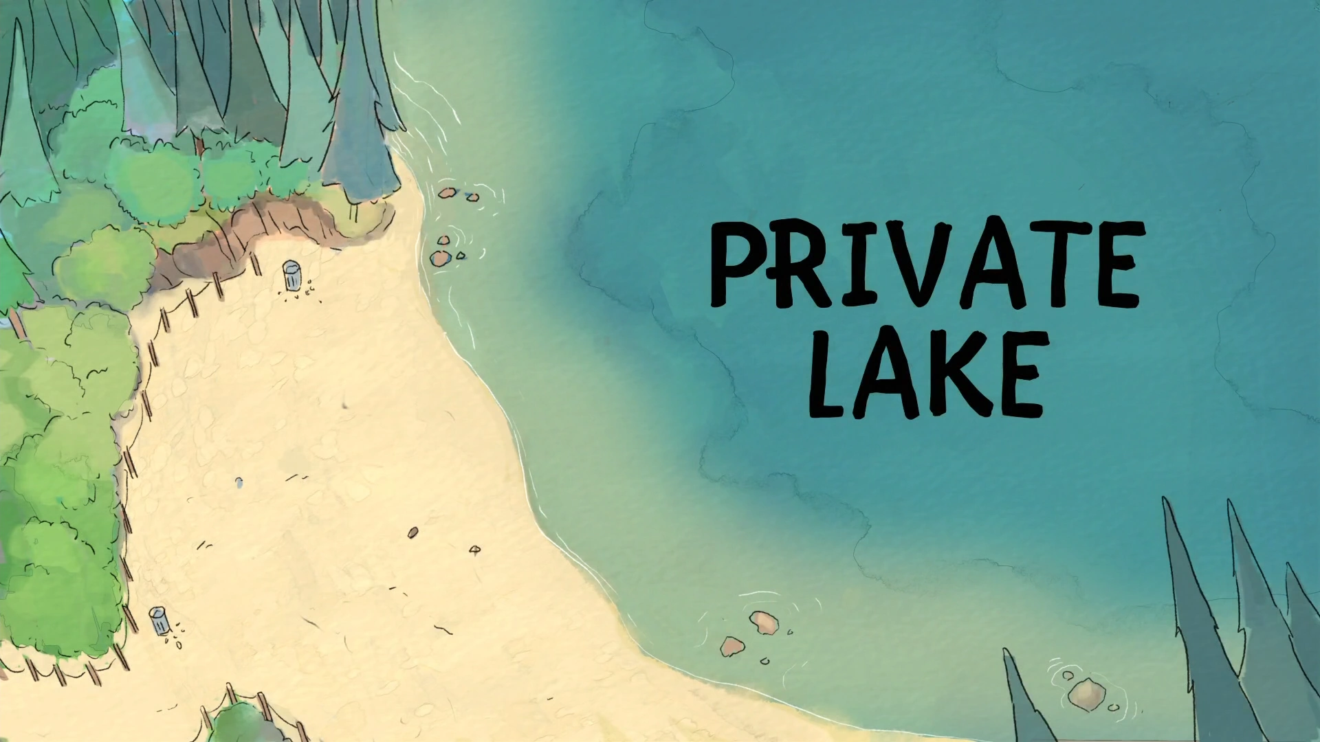 Private Lake | We Bare Bears Wiki | FANDOM powered by Wikia