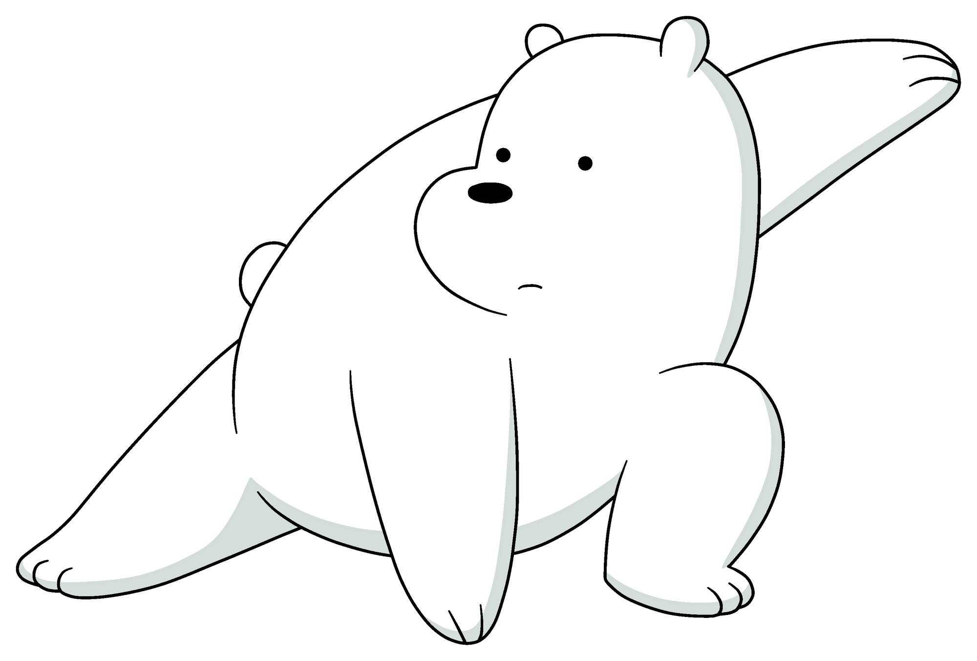 Free Download Ice Bear We Bare Bears Wallpaper Black - friend quotes