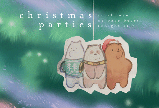 image tumblr ohiq6hz0q51r85hlio1 540 gif we bare bears wiki we bare bears christmas parties