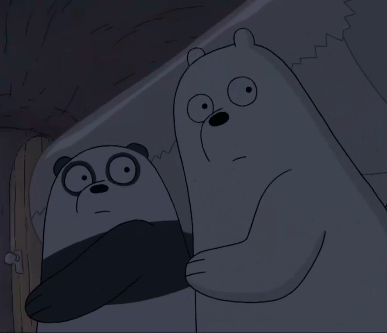 Эстетика мультфильм we bare Bears