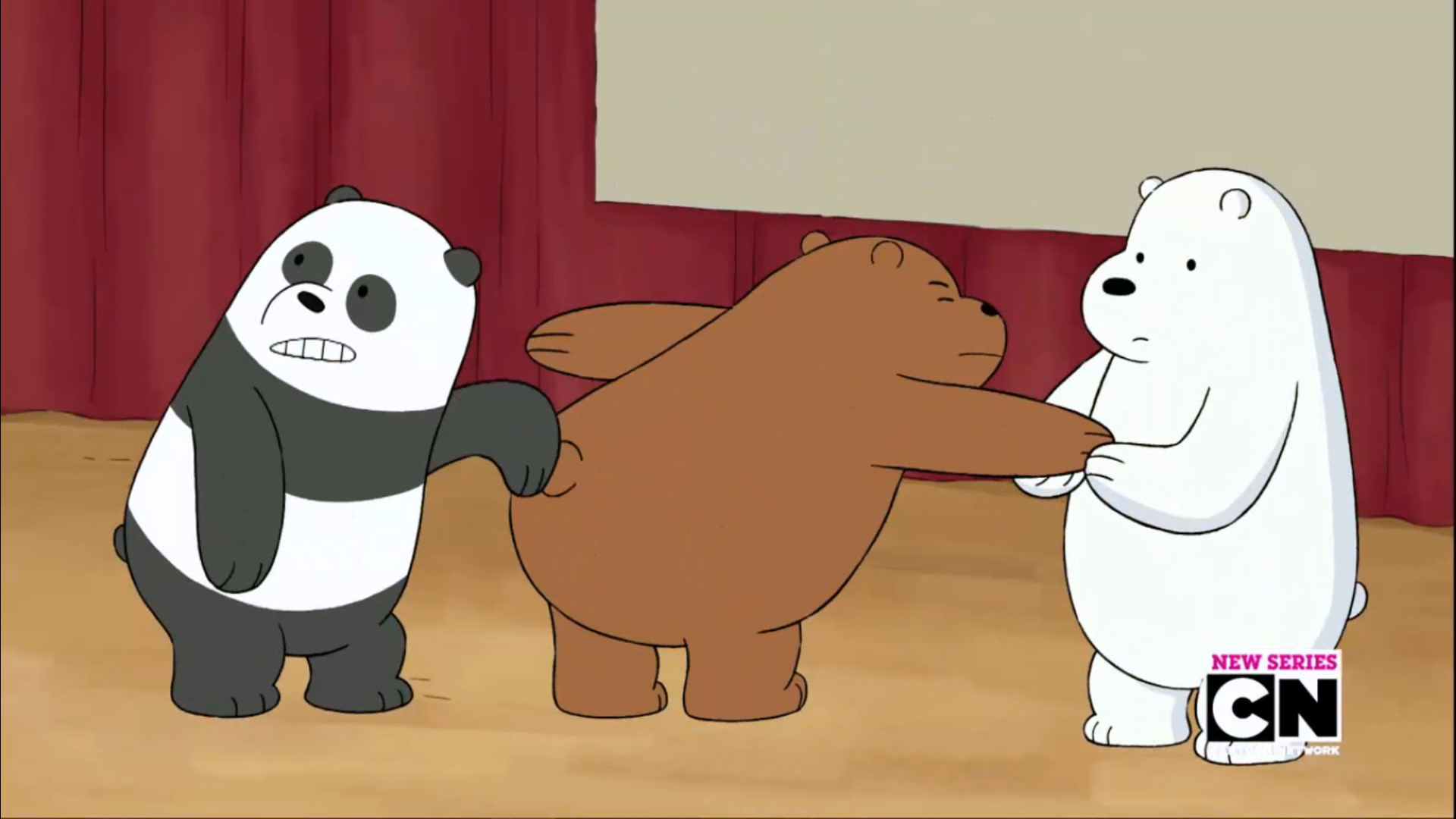 We bear bears перевод. Bare Bears гиф. We Bear Bears о хххх. Динозавр и Панда бабу. We bare Bears хэнтай Рэйнджер тэйбз.