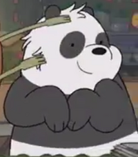 Panda is the cutest dont lie to me