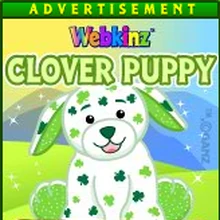 webkinz clover puppy