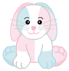 webkinz cotton candy bunny