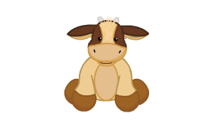 webkinz brown cow