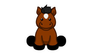 webkinz brown arabian