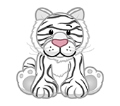 webkinz white tiger