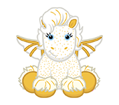 Webkinz golden pegasus