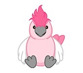 webkinz pink cockatoo