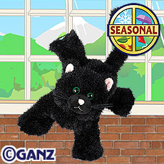 Webkinz halloween black cat