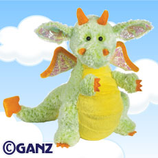 webkinz shamrock dragon