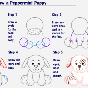 webkinz peppermint puppy