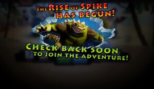 Splash page