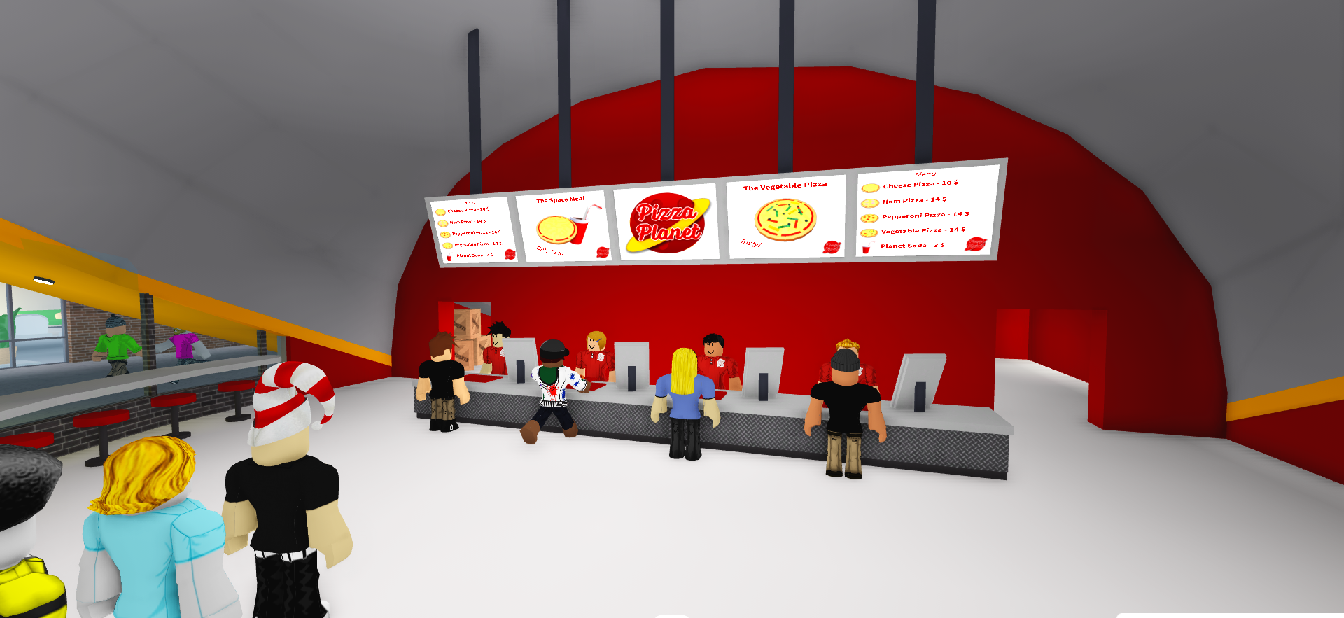 Roblox Background Bloxburg Pizza Planet