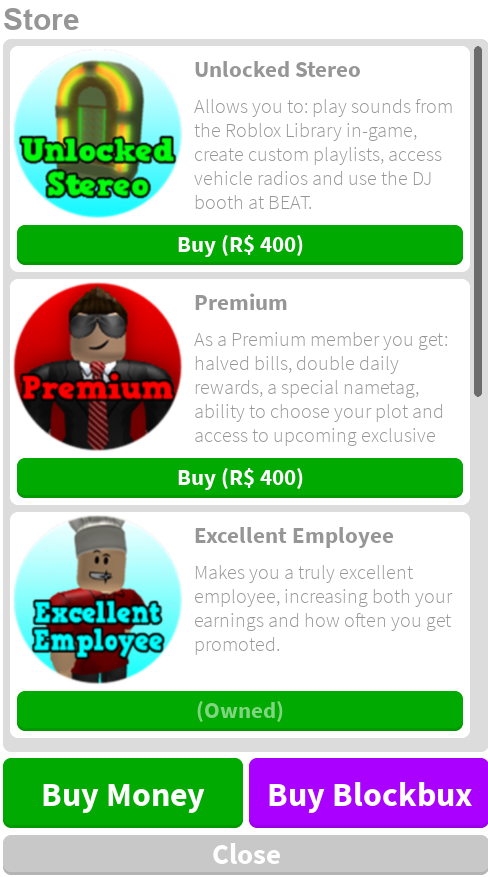 What Does Premium In Bloxburg Mean