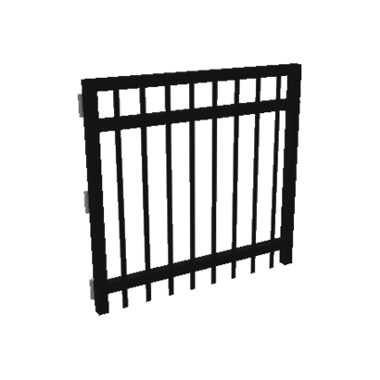 Simple Metal Gate Welcome To Bloxburg Wikia Fandom - roblox bloxburg gates