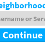 Bloxburg Neighborhood Server Id