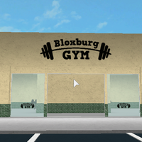 Roblox Bloxburg Gym