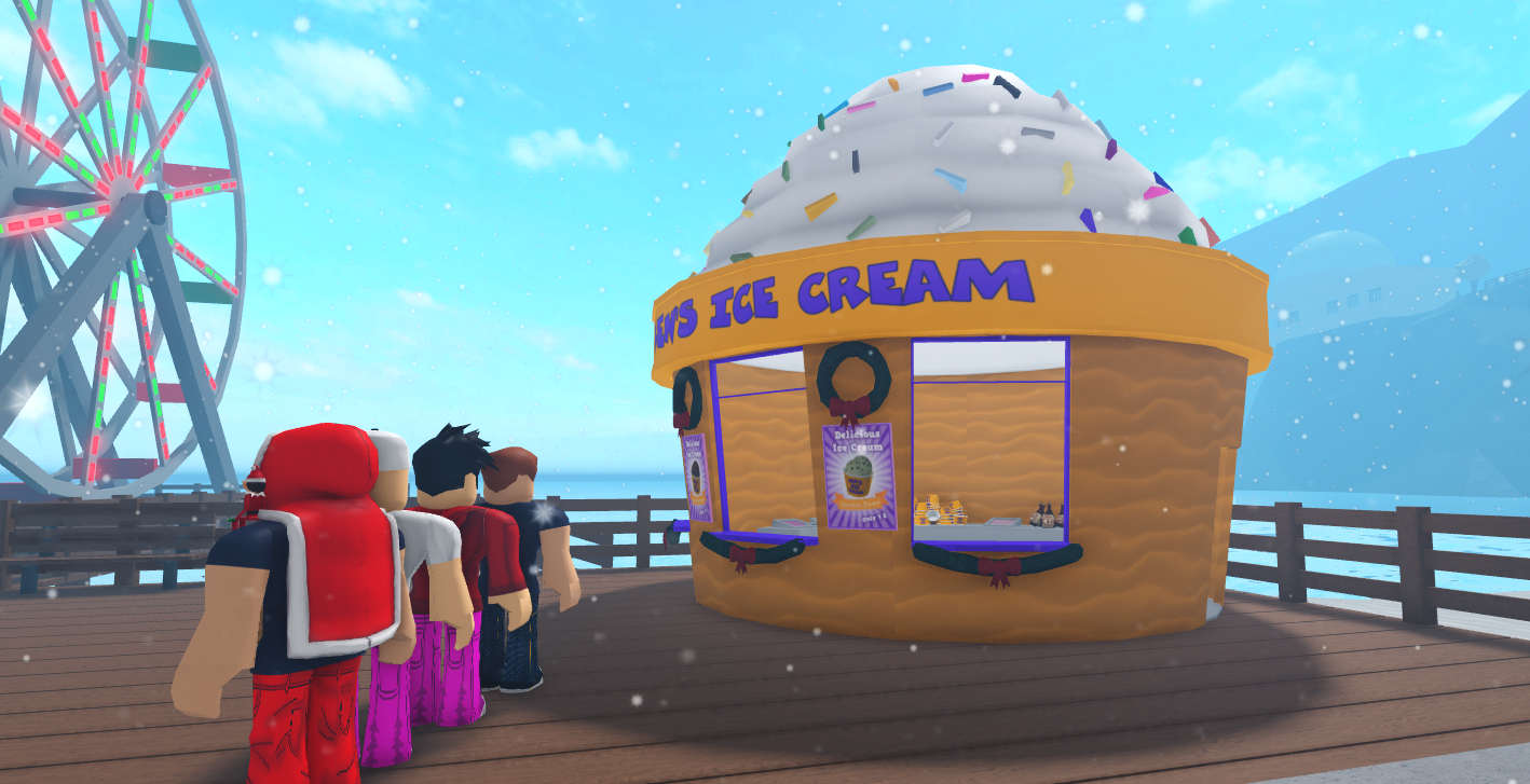 Roblox Bloxburg Bens Ice Cream Blueprints