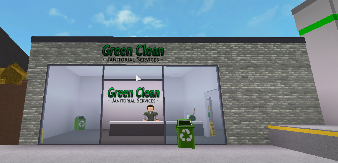 Green Clean Welcome To Bloxburg Wikia Fandom - whats the best job in bloxburg roblox