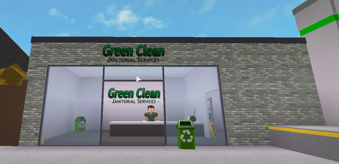 On Bloxburg Roblox What Is The Best Job Green Clean Welcome To Bloxburg Wikia Fandom