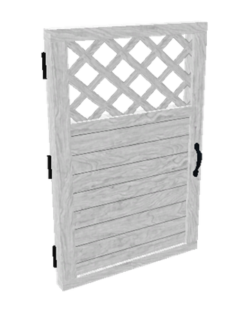 Florid Fence Gate Welcome To Bloxburg Wikia Fandom