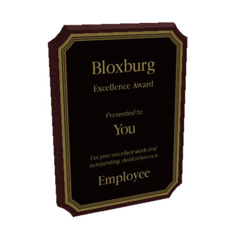 Roblox Bloxburg Excellent Employee Get Robuxco - whats the best job in roblox bloxburg