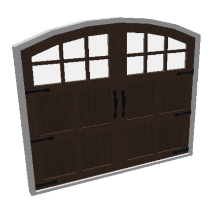 Arched Carriage Garage Door Welcome To Bloxburg Wikia Fandom - garage roblox bloxburg houses