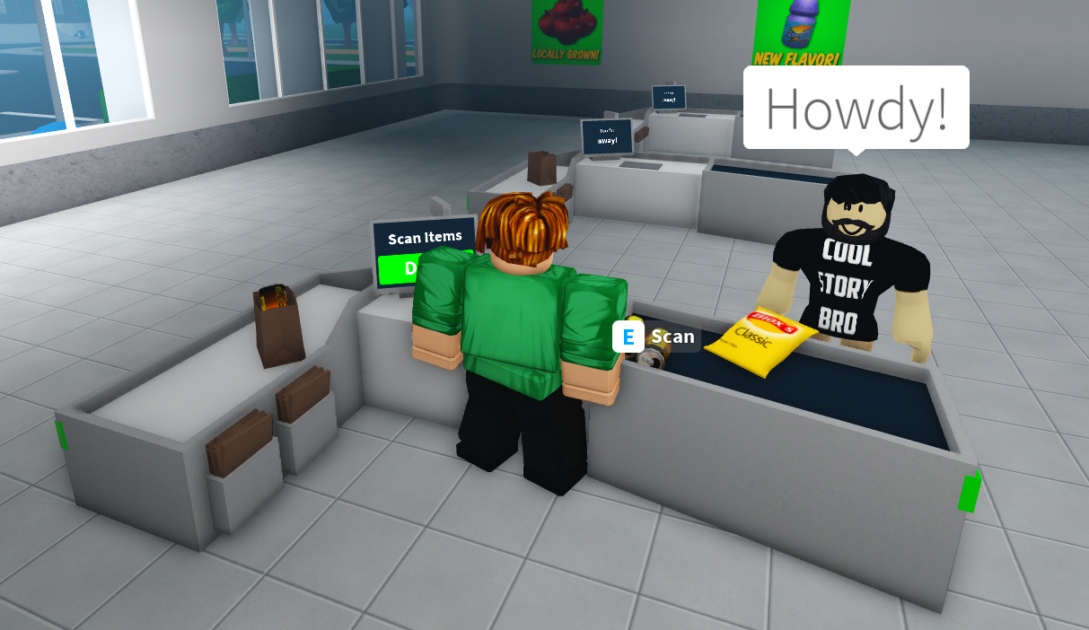 Bloxburg Cashier Level 50