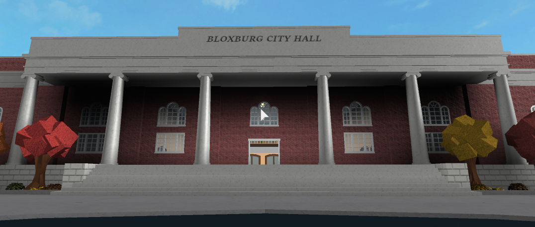 Bloxburg City Hall Welcome To Bloxburg Wikia Fandom