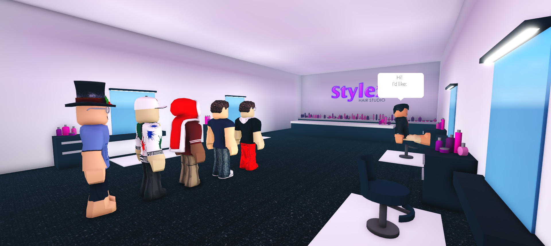 Stylez Hair Studio Welcome To Bloxburg Wikia Fandom