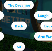 Roblox New Emotes Menu