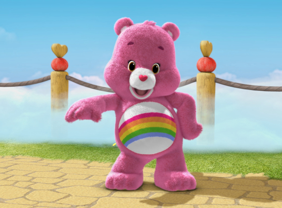 care bears cheer bear pink