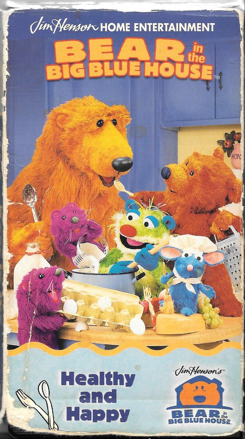 Bear In The Big Blue House Vhs 2003