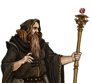 Human Mage arch Potrait