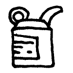 Can of kerosene icon