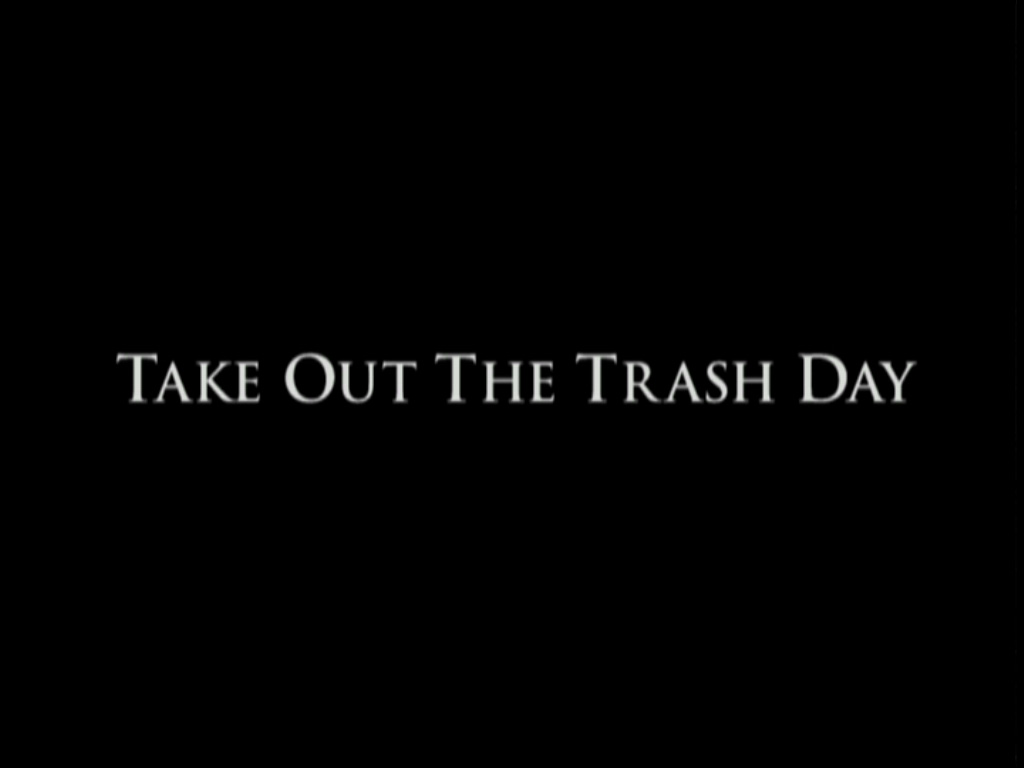 Take Out the Trash Day | West Wing Wiki | FANDOM powered by Wikia