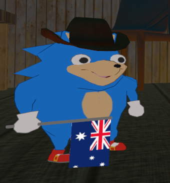 Australian sonic  Ugandan Knuckles Wiki  FANDOM powered by Wikia