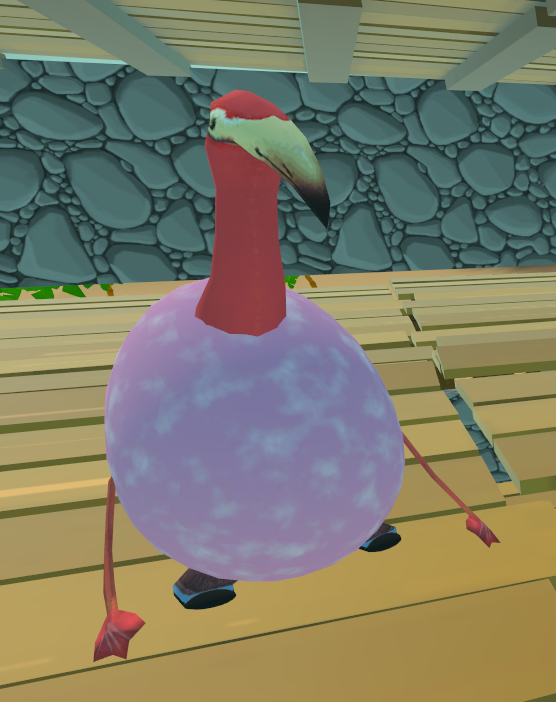 Ugandan Flamingo Ugandan Knuckles Wiki Fandom - flamingo fat roblox character